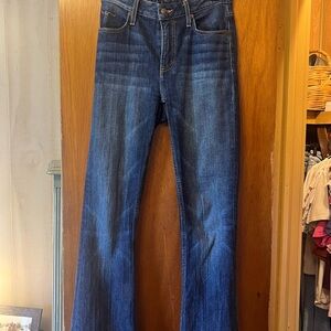 Kimes Ranch Dark Blue Flare Jeans